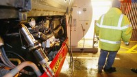 Depot pengisian bahan bakar bus elektrik sudah tersedia di beberapa wilayah di London. Istimewa/Graeme Robertson.