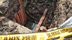 Garis Polisi Dipasang di Galian Tempat Tewasnya Tarno