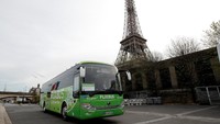 Bus elektrik sudah mulai beroperasi di kota Paris, Perancis. Istimewa/Philippe Wojazer.