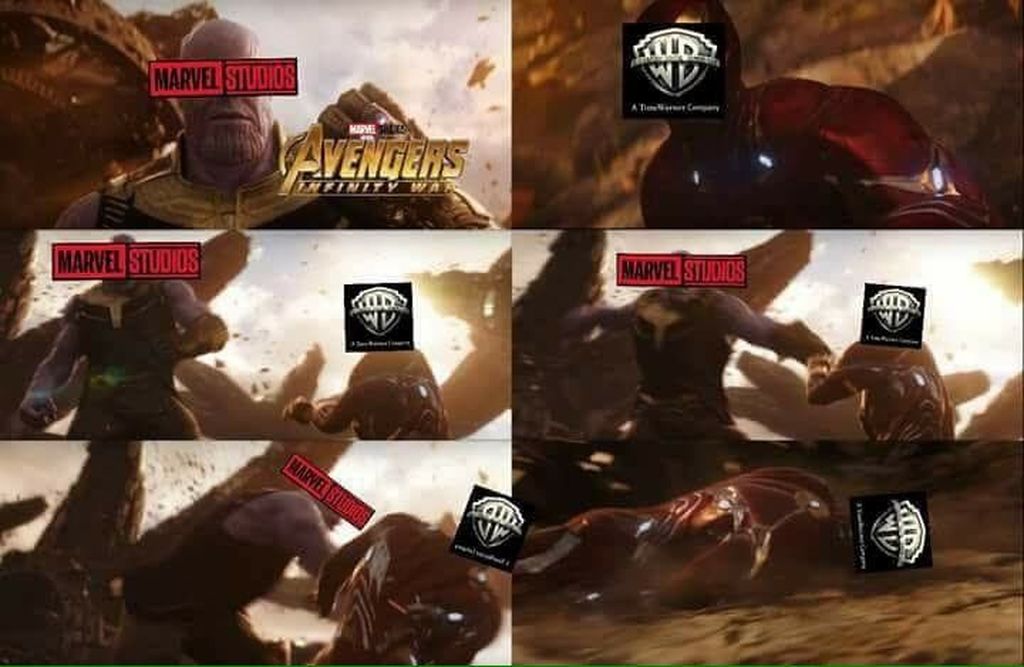 Meme Kocak Superhero Marvel vs DC, Siapa Menang?