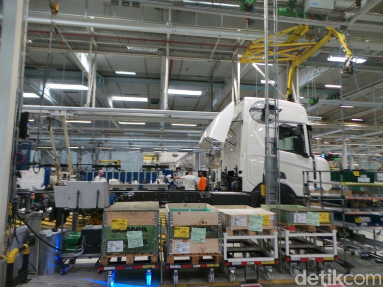 Bertandang ke Pabrik Truk Scania di Sodertalje Swedia