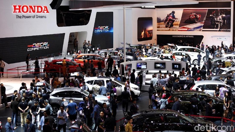 Booth Honda di IIMS 2018 (Foto: Honda Prospect Motor) Booth Honda di IIMS 2018 (Foto: Honda Prospect Motor)