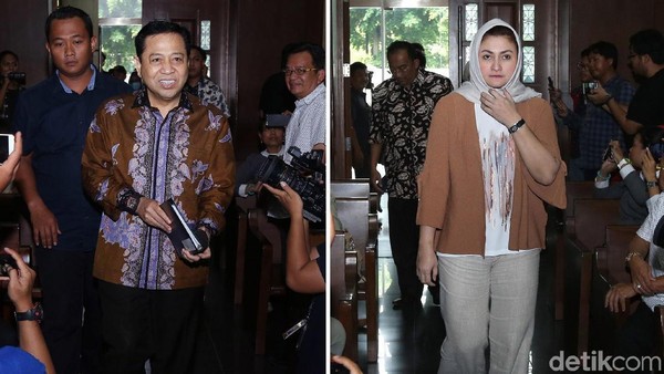Novanto dan Deisti Bersaksi untuk Fredrich Yunadi