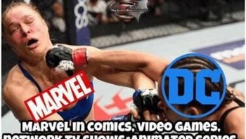 Tapi DC disebut-sebut lebih baik soal komik, game, serial televisi, dan seri animasinya dibandingkan Marvel. (Foto: Twitter)