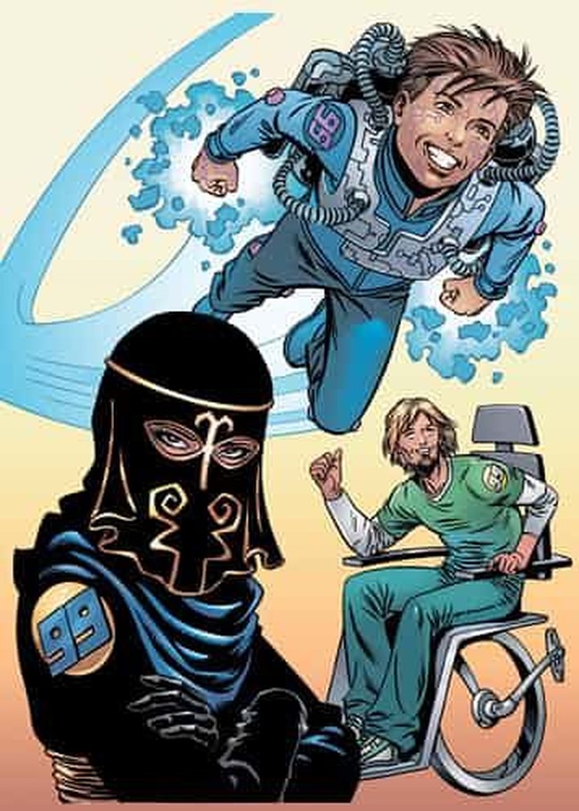 Tak kalah unik, salah satu pahlawan disebut-sebut berasal dari Indonesia. Ia bernama Fattah yang memiliki kekuatan super bisa berpindah-pindah negara. Foto: Istimewa