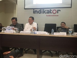 Survei Indikator: AHY dan Sri Mulyani Diunggulkan Dampingi Jokowi