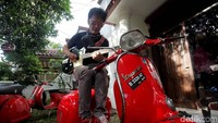 Selain itu, karena sempat dirakit di dalam negeri suku cadang Vespa cukup bertebaran hingga sekarang. Jadi, hal tersebut sangat menunjang.
