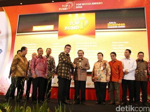 Bank Jatim Sabet 4 Penghargaan di TOP BUMD 2018