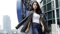 Namun Michelle Ziudith jarang sekali terlihat menggandeng pacar. Asep Syaifullah/detikHOT.