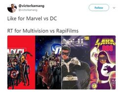Meme Kocak Superhero Marvel vs DC, Siapa Menang?