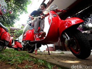 Langka! Motor Vespa Ini Ada 5 di Indonesia, Hanya 1 yang Sehat