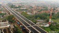 Ini adalah tol Bogor Ring Road Seksi 2B dari Kedung Badak-Simpang Yasmin sepanjang 2 km. Istimewa/Kementerian PUPR.