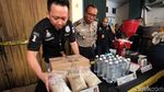 Polisi Gerebek Pabrik Ciu di Tambora