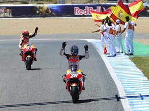 Video: Bendera Finish Pedrosa di MotoGP
