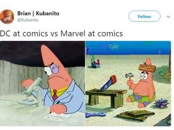 Meme Kocak Superhero Marvel vs DC, Siapa Menang?