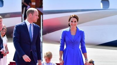 Family Goal! Intip Gaya Kompak Pangeran William-Kate Middleton Sekeluarga