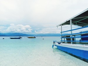 Perahu Nelayan Berlabuh