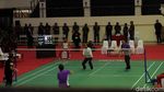 Foto: Sengitnya Duel Bulu Tangkis Jokowi Vs Sultan Brunei