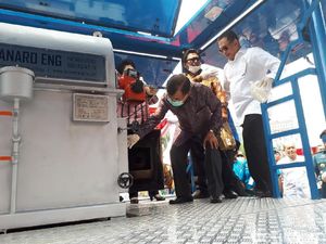 Wapres JK Pimpin Pemusnahan Sabu 2,6 Ton di Monas