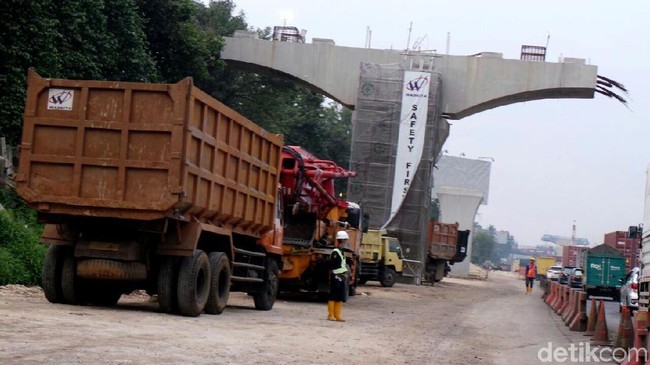 Sambut Mudik, Proyek di Jalur Jakarta-Cikampek Disetop 20 Hari