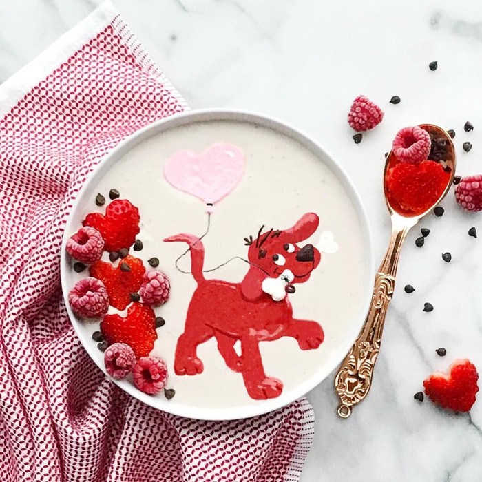 Keren Banget 11 Smoothie Bowl Bentuk Tokoh Kartun Yang Lucu Dan