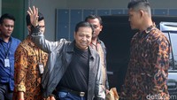 Dia juga merasa dizalimi dalam kasus korupsi pengadaan e-KTP ini. Novanto juga sempat mengucapkan permintaan maaf. (Foto: Ari Saputra)