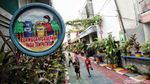 Melihat Kampung Papanggo yang Asri dan Penuh Warna