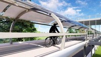 Jalur ini juga meminimalkan insiden lalu lintas dan bersepeda, menciptakan lingkungan yang lebih aman bagi keluarga dan para pesepeda tentunya. Istimewa/Inhabitat.
