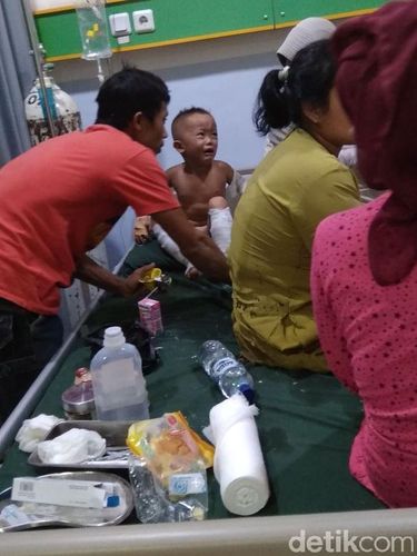 Korban balita dirawat di RS