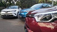 Toyota C-HR terpilih menjadi yang terbaik di segmen SUV. Foto: Ruly Kurniawan
