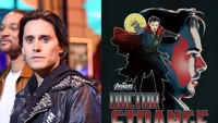 Jared Leto ternyata sempat dilirik Marvel untuk memerankan tokoh Doctor Strange, namun ternyata Benedict Cumberbatch yang mendapatkan peran tersebut. (Dok. Getty Images;Ist)