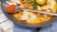 Ketupat sayur milik @tjong_zhumie ini mah udah kayak makanan buat photo shoot ya. Makin segar kalau dimakan bareng sambal dan sedikit perasan air jeruk limo. Foto: Instagram