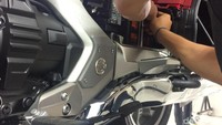 Penyempurnaan setingan motor. Foto: Khairul Imam Ghozali