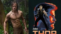 Chris Hemsworth hampir saja kehilangan peran Thor dan Alexander Skarsgard yang dipercaya menggantikannya. Namun Chris meminta audisi kedua dan mendapatkannya. (Dok. Getty Images;Ist)