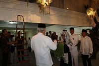 Pemasangan blaketepe di kediaman Tutut Soeharto.