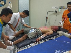 Motor Curian Mogok, Pria Ini Dihajar Warga Hingga Kritis