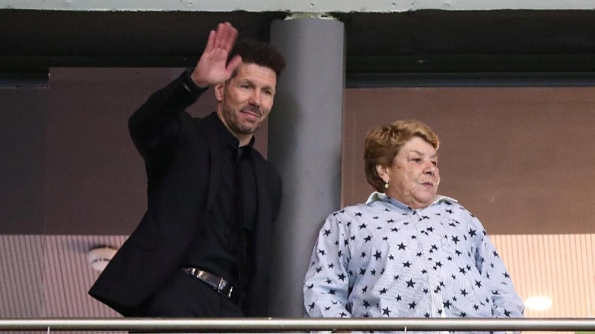 Pelatih Atletico Madrid, Diego Simeone. (Foto: Sergio Perez/Reuters)