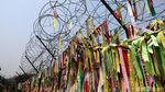 Foto: Garis Pemisah Korea Selatan dan Utara