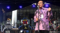 Konser tersebut digelar sebagai bagian dari kampanye memerangi korupsi.
