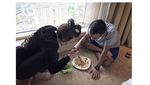 10 Gaya Serunya Zaskia Gotik Saat Makan Kepiting hingga Buah Duren