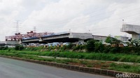 Tol Becakayu (Bekasi-Cawang-Kampung Melayu) di kawasan Cipinang Melayu yaitu kawasan Kalimalang sampai ke arah pasar Gembrong tampak sudah terlihat wujudnya.