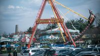 Taman bermain di Zona Demarkasi Korea (CNN Travel)