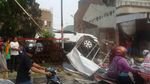 Foto: Pajero Tabrak Rumah di Medan Tewaskan 2 Mahasiswa