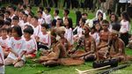 Foto: Ekspresi Ceria Jokowi Saat Main Bareng Anak-anak di Istana