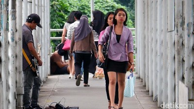 Pemprov DKI Akan Revitalisasi 12 JPO di Sudirman-Thamrin