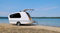 Mobil ini juga tak kalah fancy nya untuk dipakai sambil berjemur di tepi pantai. Istimewa/Inhabitat.