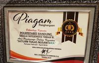 Polrestabes Bandung Sabet Predikat Terbaik se-Indonesia