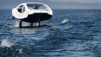 Kendaraan ini telah diujicoba untuk melaju dengan lancar dan aman di atas air. Inhabitat/Istimewa.