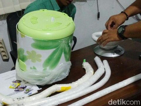 Rice cooker yang digunakan menyembunyikan sabu