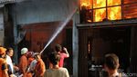Si Jago Merah Lumat Lapak Barang Bekas di Dekat Stasiun Rajawali